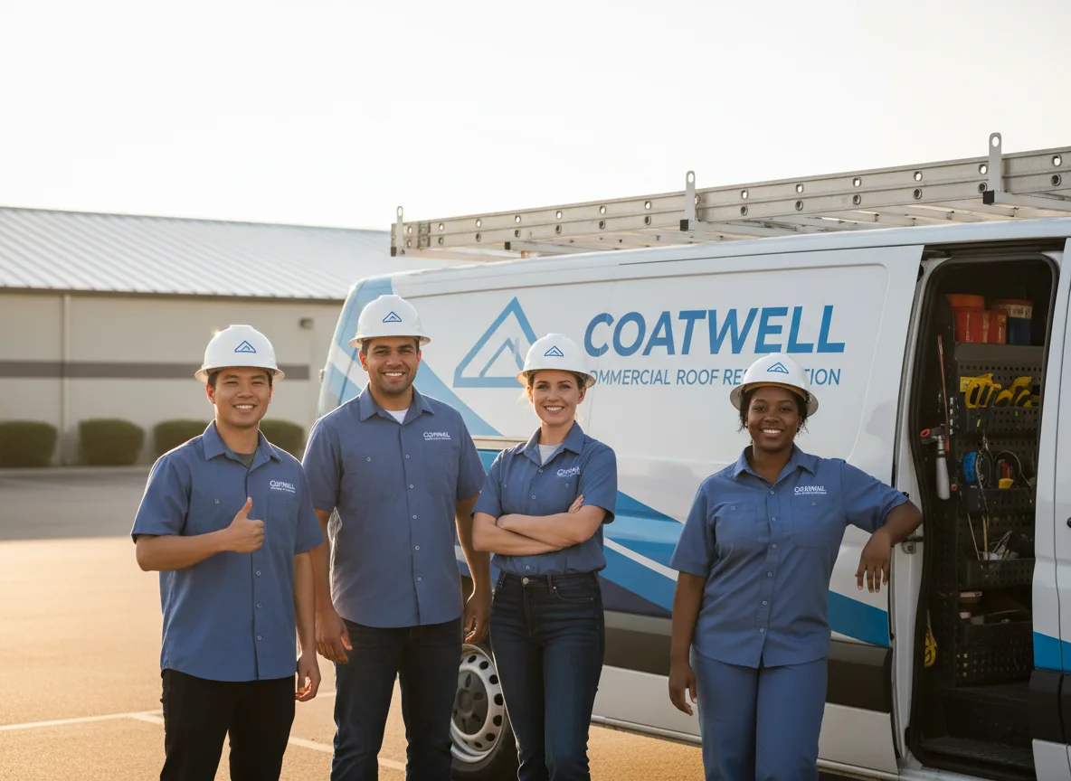 Commercial roof coating company in Premont, TX